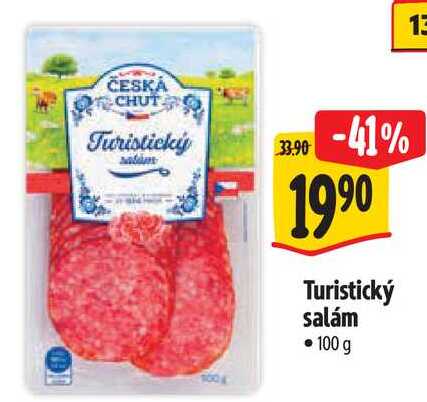 Turistický salám, 100 g