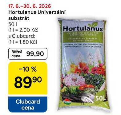 Hortulanus Univerzální substrát, 50 l